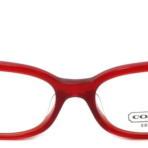 Coach Hadley (F) Eyeglasses HC6042F 5029 Burgundy Demo Lens 48/17/135 - Picture 1 of 7